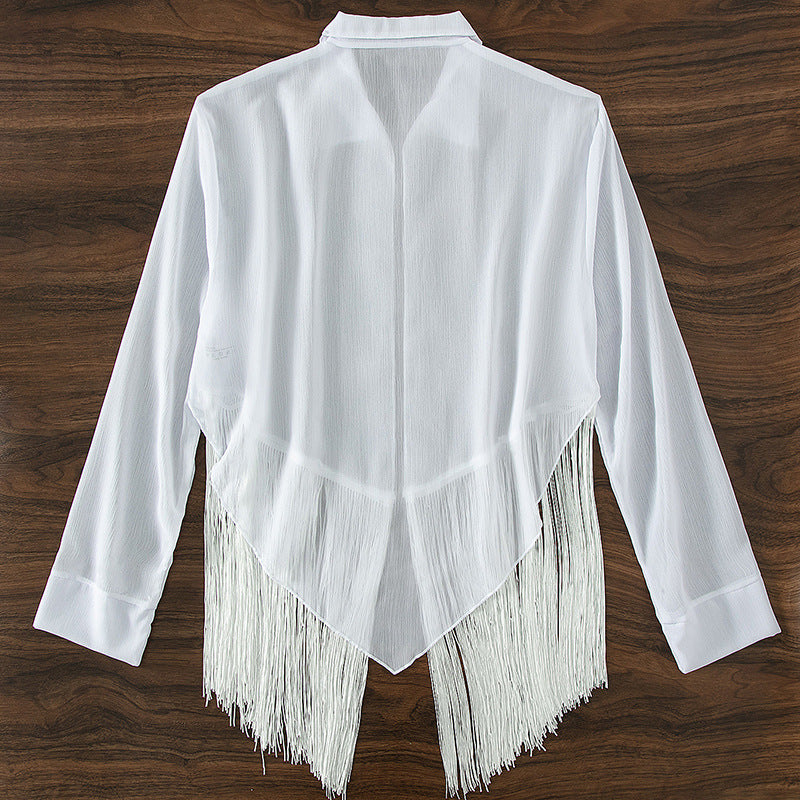Frilled Shirt Cover