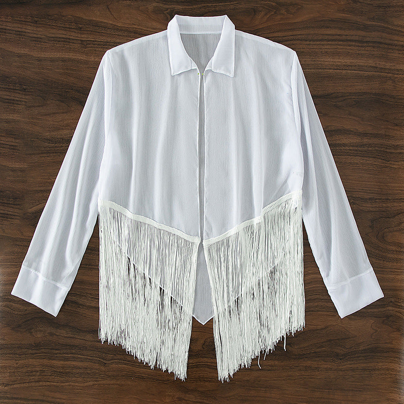 Frilled Shirt Cover