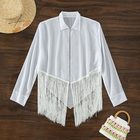 Frilled Shirt Cover