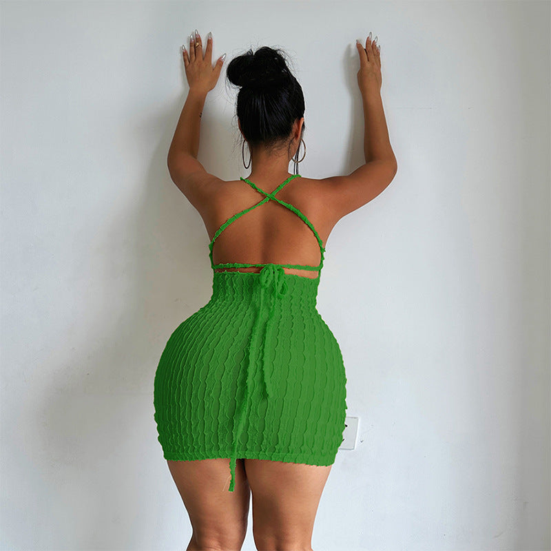 Low Back Short Dress