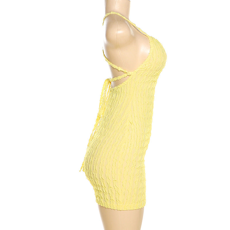 Low Back Short Dress