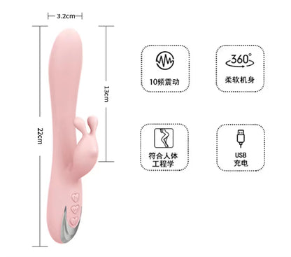 Premium Rabbit Dildo