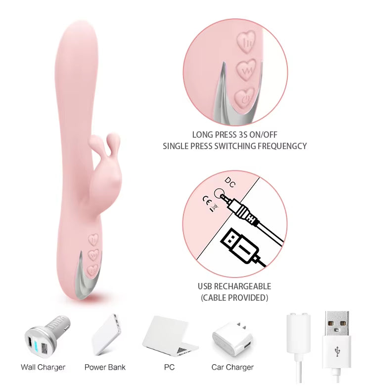Premium Rabbit Dildo