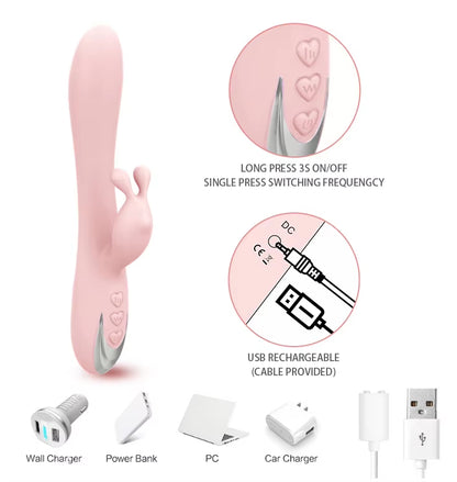 Premium Rabbit Dildo