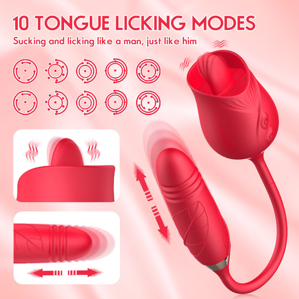 Licker Thrusting Rose